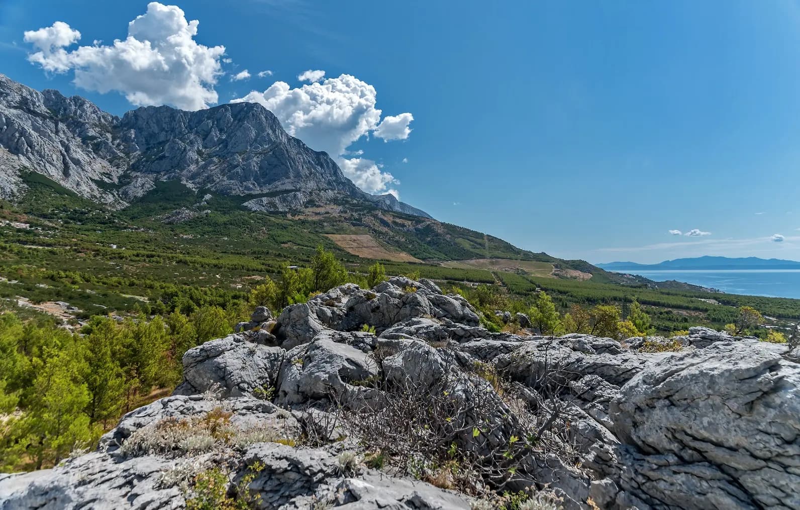 biokovo mountain landscape